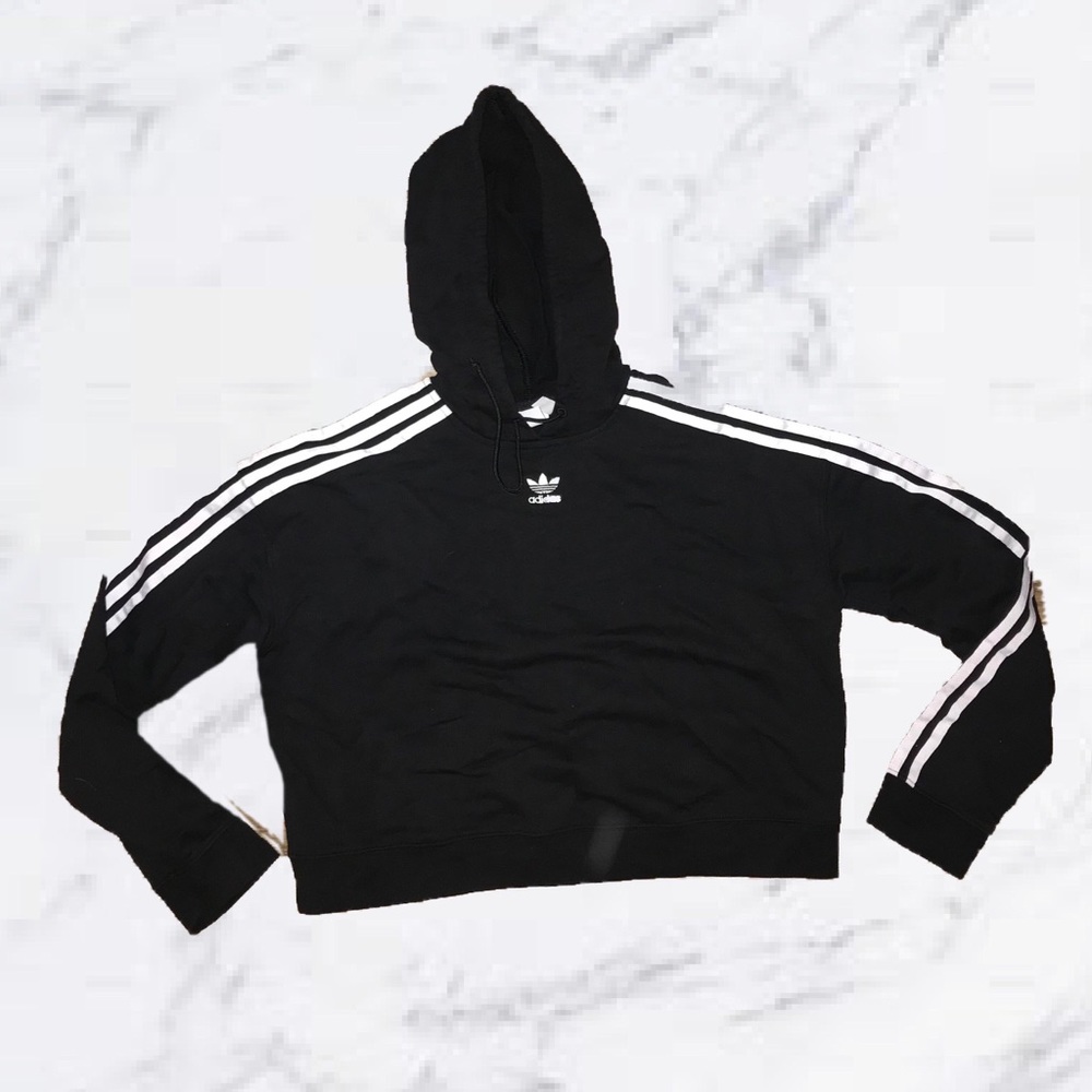 ADIDAS CROPPED HOODIE
